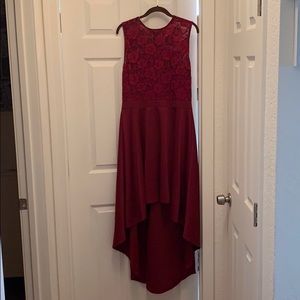 Maroon dress